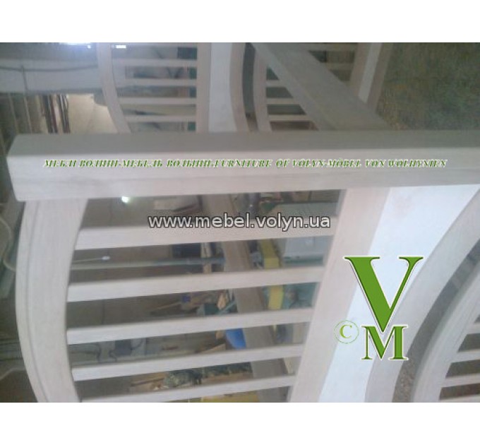 Двоярусне ліжко "Орхідея-Люкс" від тм Меблі Волині