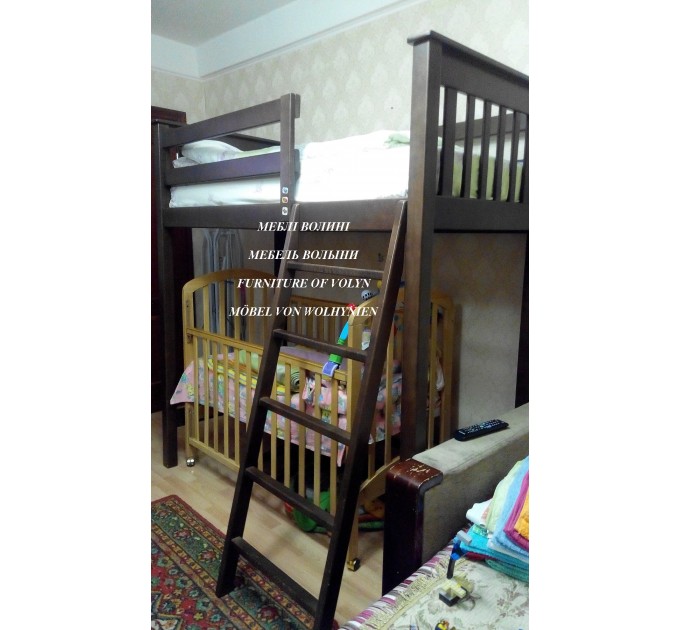 Двоярусне ліжко "Оскар" від тм Меблі Волині