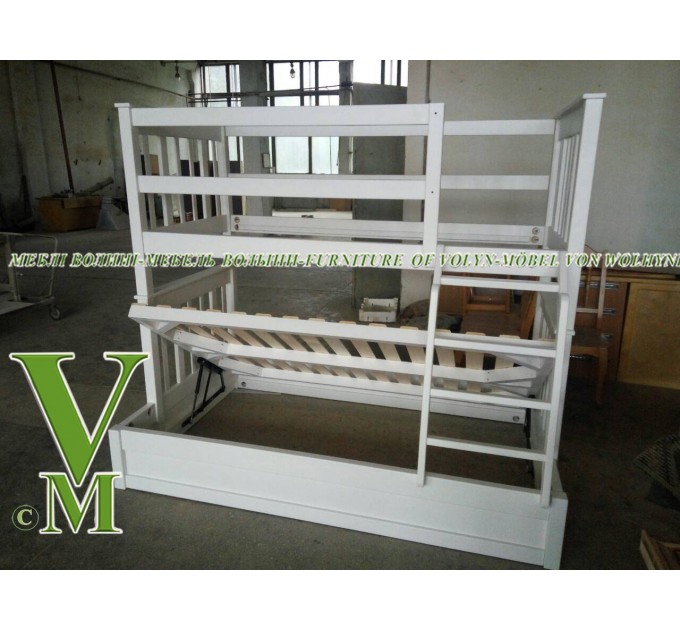 Двоярусне ліжко "Самсон" від тм Меблі Волині