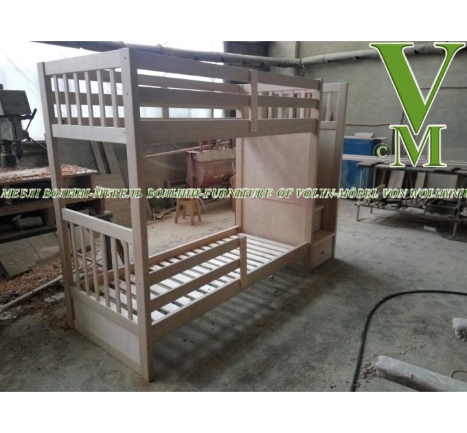 Двоярусне ліжко "Школьник" від тм Меблі Волині