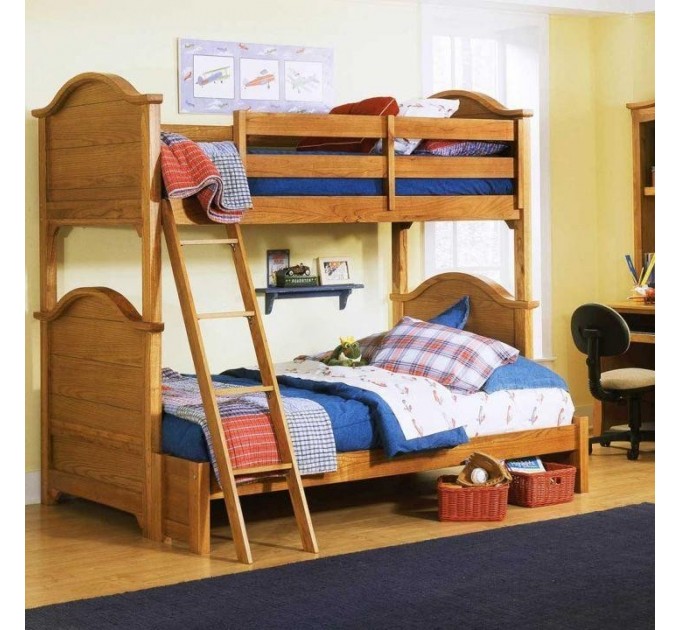 Двоярусне ліжко "Вагончик-Плюс" від тм Меблі Волині