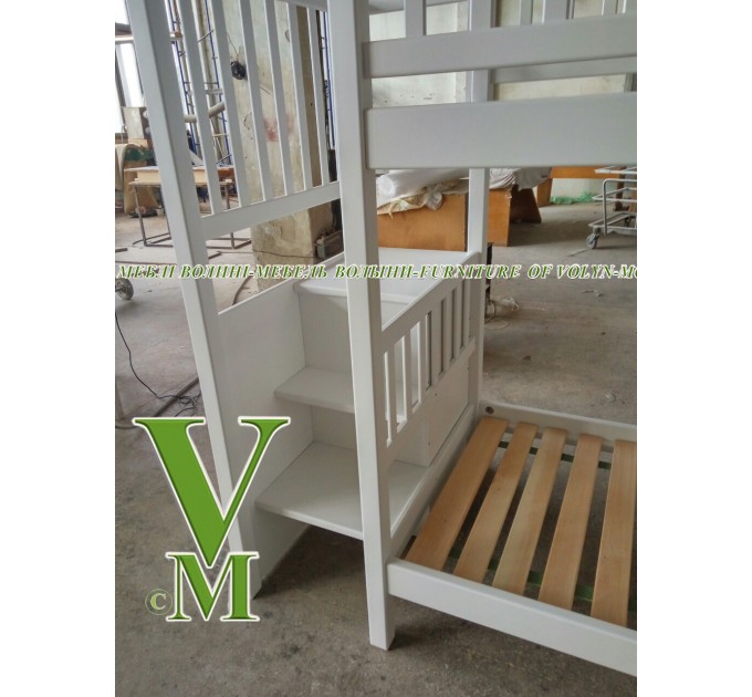 Двоярусне ліжко "Володимир" від тм Меблі Волині