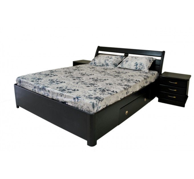 Двоспальне ліжко "Дніпро" від 100%DEREVO