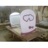 Ліжечко-Колиска "Сердечко" від тм Меблі Волині