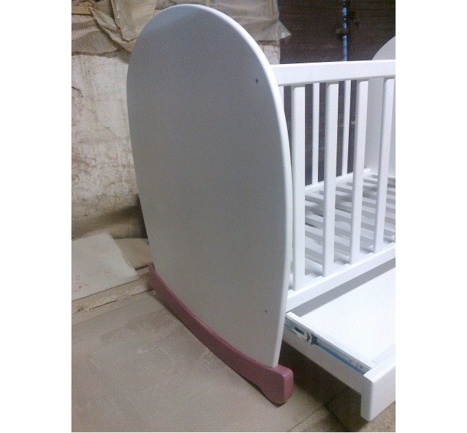 Ліжечко-Колиска "Сердечко" від тм Меблі Волині