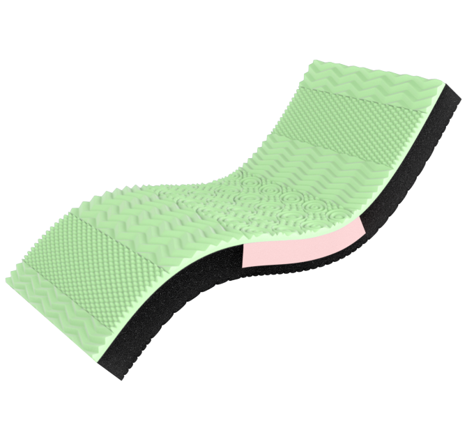 Матрац Take&Go Bamboo NeoGreen