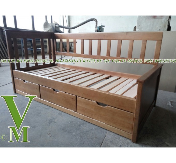 Односпальне ліжко "Альмерія" від тм Меблі Волині