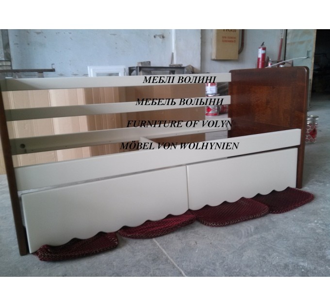 Односпальне ліжко "Амелія" від тм Меблі Волині