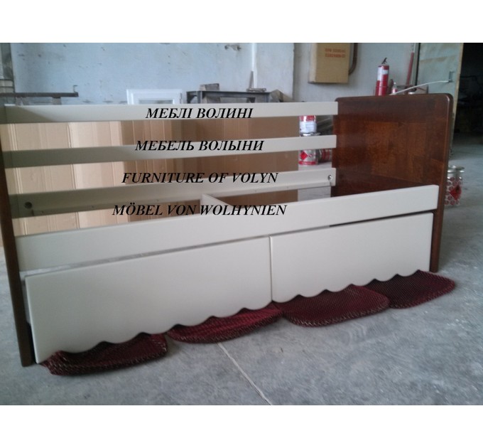 Односпальне ліжко "Амелія" від тм Меблі Волині