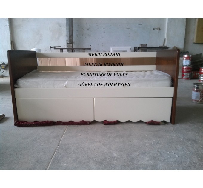 Односпальне ліжко "Амелія" від тм Меблі Волині