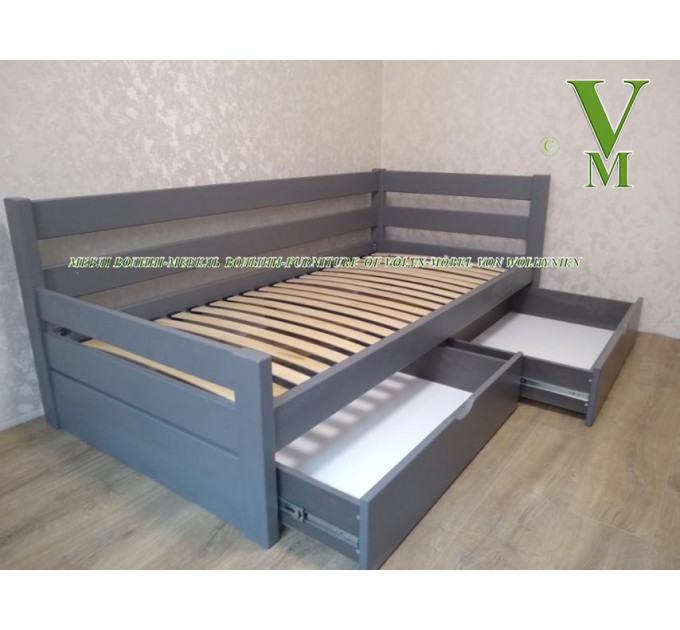 Односпальне ліжко "Куб-Light" від тм Меблі Волині