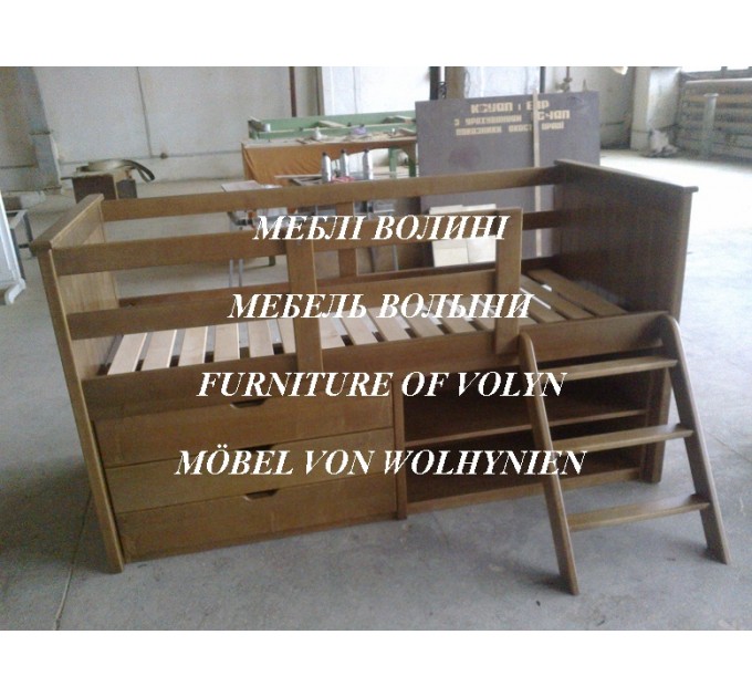 Односпальне ліжко "Магнат" від тм Меблі Волині