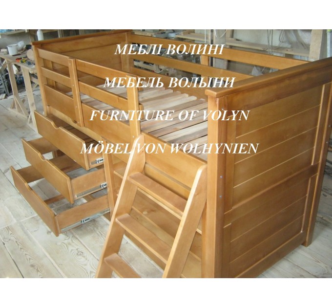 Односпальне ліжко "Магнат" від тм Меблі Волині