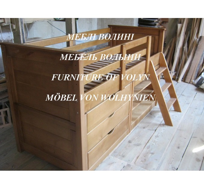 Односпальне ліжко "Магнат" від тм Меблі Волині