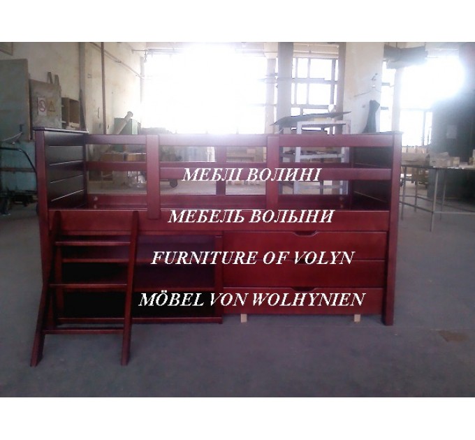 Односпальне ліжко "Магнат" від тм Меблі Волині