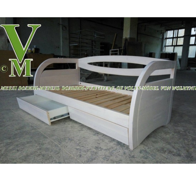 Односпальне ліжко "Новатор-Люкс" від тм Меблі Волині