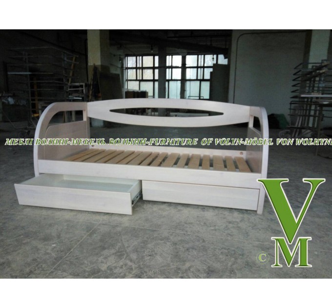 Односпальне ліжко "Новатор-Люкс" від тм Меблі Волині