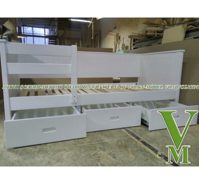 Односпальне ліжко "Універсал" від тм Меблі Волині