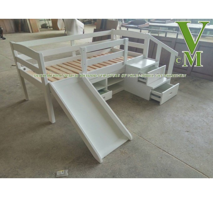 Односпальне ліжко "Зефір-Плюс" від тм Меблі Волині