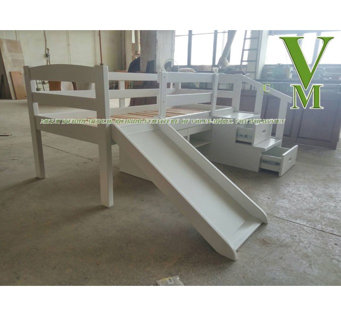 Односпальне ліжко "Зефір-Плюс" від тм Меблі Волині