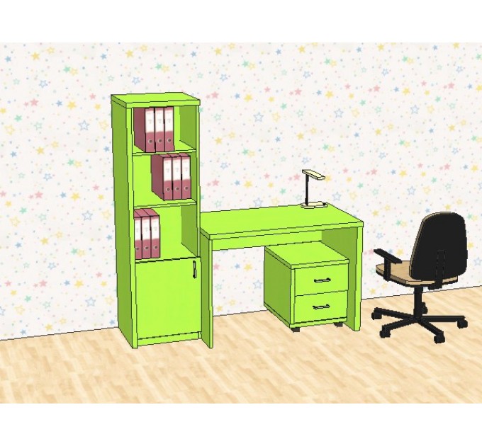 Робочий стіл "Урок-9" від тм Меблі Волині